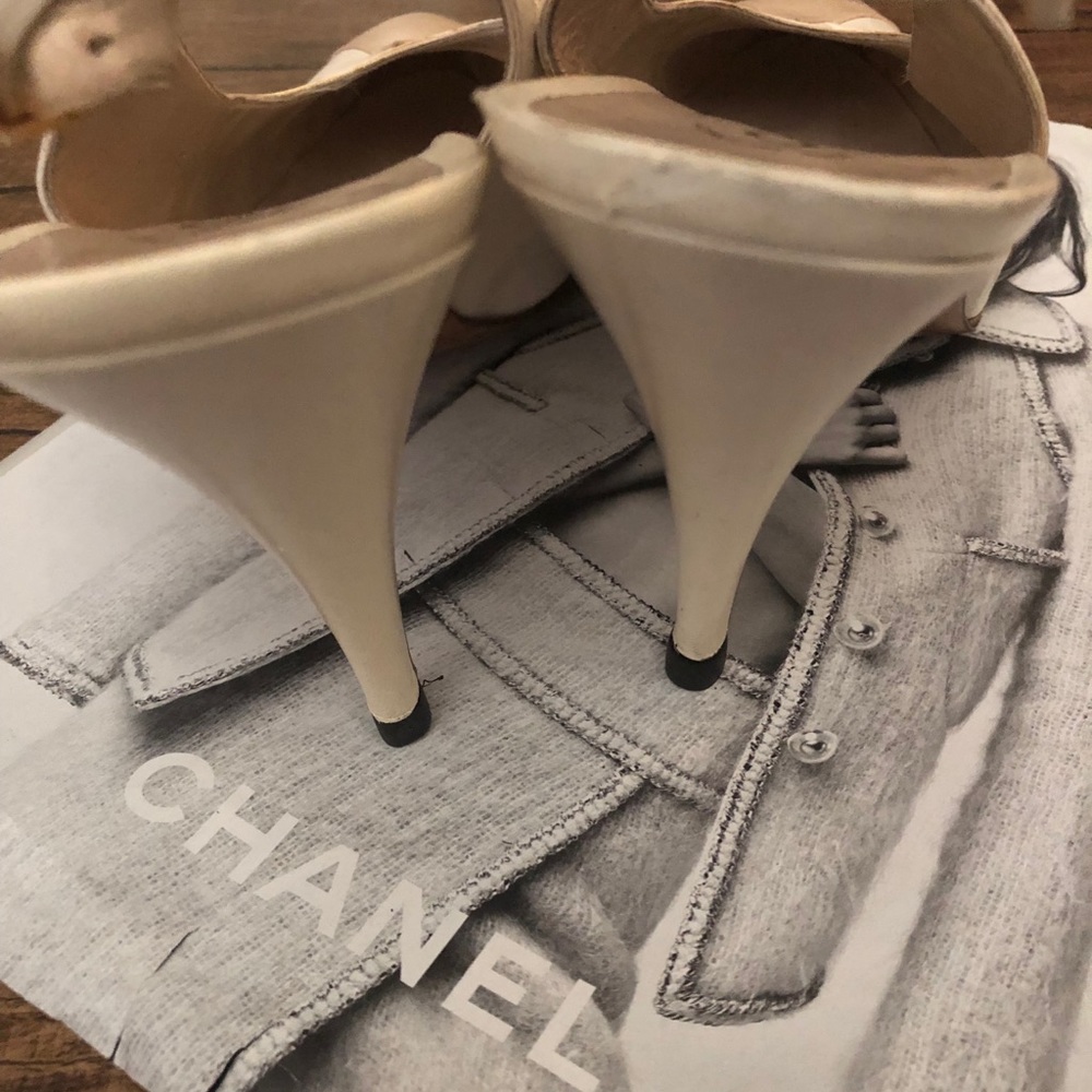 🔥💖Chanel Authentic Leather Slingbacks - Picture 5 of 15